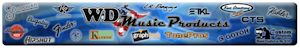 True Fret Guitar is an authorized parts dealer for WD Music Products
